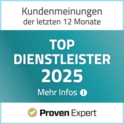 detecpro Proven Expert Logo Top Dienstleister 2025